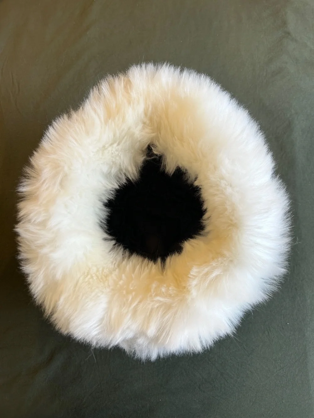 Rave Solid Fluffy Bucket Hat